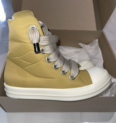Rick Owens DRKSHDW Jumbo Lace Padded Ramones
