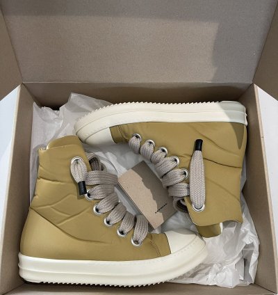 Rick Owens DRKSHDW Jumbo Lace Padded Ramones