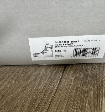 Rick Owens Drkshdw Jumbolace Hexa Sneaks Ramones Black