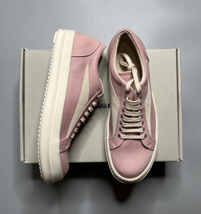 Rick Owens DRKSHDW Lace Up Vintage Sneakers