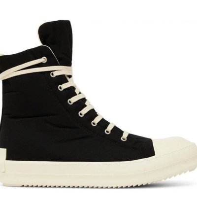 Rick Owens DRKSHDW License Plate High Top Ramones Sneaks 8