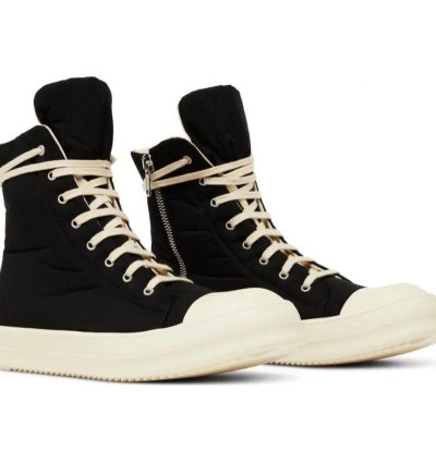 Rick Owens DRKSHDW License Plate High Top Ramones Sneaks 8