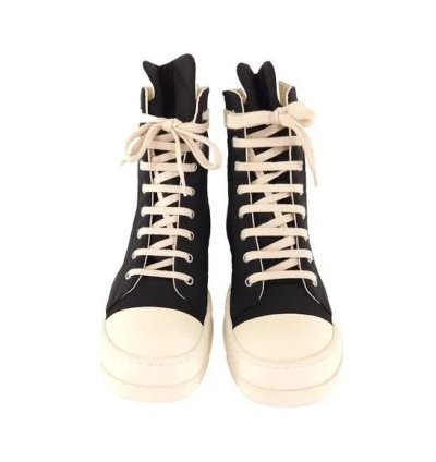 Rick Owens DRKSHDW License Plate High Top Ramones Sneaks 8