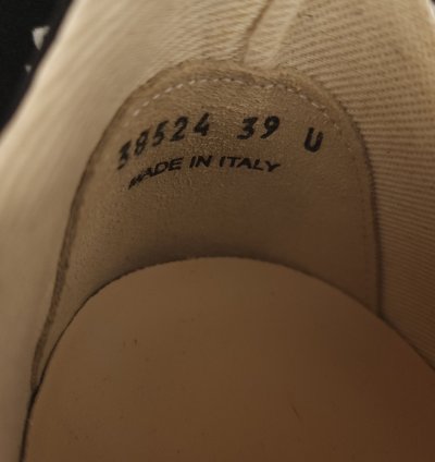Rick Owens DRKSHDW License Plate Low Sneaks 39 US M6 W9