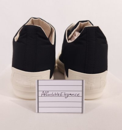 Rick Owens DRKSHDW License Plate Low Sneaks 40 5 M7 5 W10 5