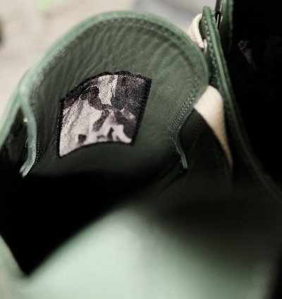 Rick Owens DRKSHDW Low Ramones green