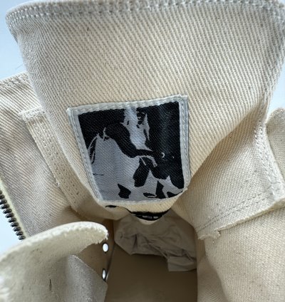 Rick Owens DRKSHDW Milk Ramones White