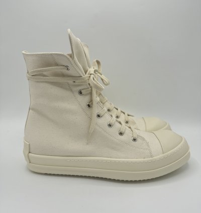 Rick Owens DRKSHDW Milk Ramones White