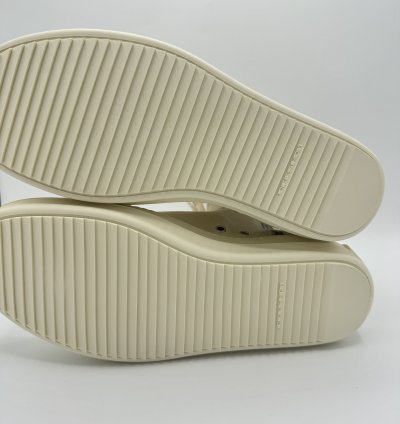 Rick Owens DRKSHDW Milk Ramones White