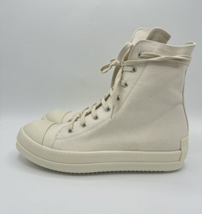 Rick Owens DRKSHDW Milk Ramones White