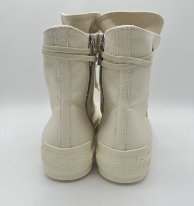 Rick Owens DRKSHDW Milk Ramones White