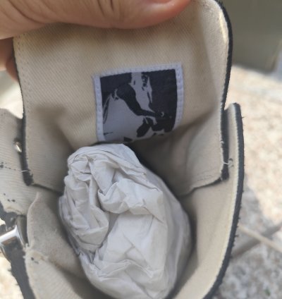 Rick owens drkshdw nylon ramones high sneaks