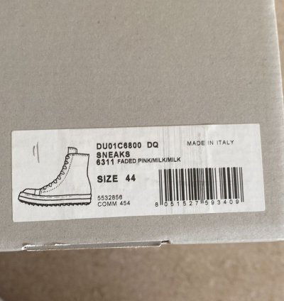 Rick Owens DRKSHDW Pink Hightop