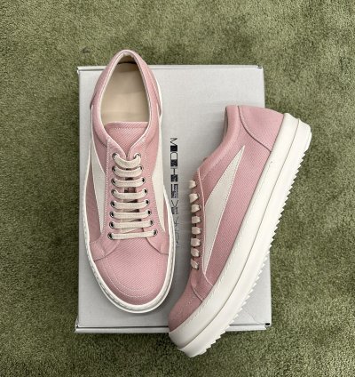 Rick Owens DRKSHDW Pink Vintage Sneakers Vans