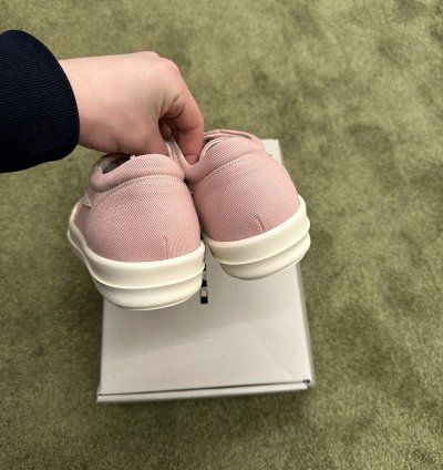 Rick Owens DRKSHDW Pink Vintage Sneakers Vans