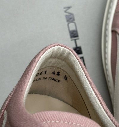 Rick Owens DRKSHDW Pink Vintage Sneakers Vans