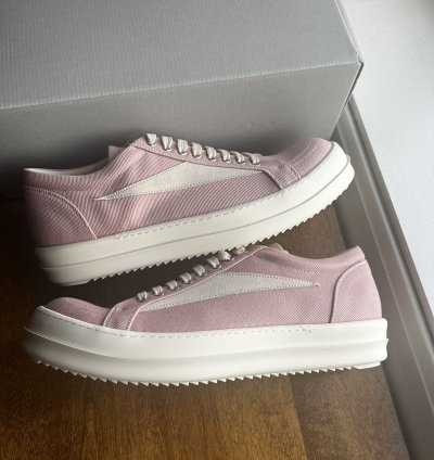Rick Owens Drkshdw Pink Vintage Strobe Vans Sneakers