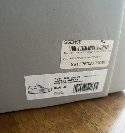 Rick Owens Drkshdw Pink Vintage Strobe Vans Sneakers
