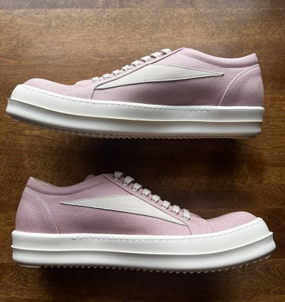 Rick Owens Drkshdw Pink Vintage Strobe Vans Sneakers