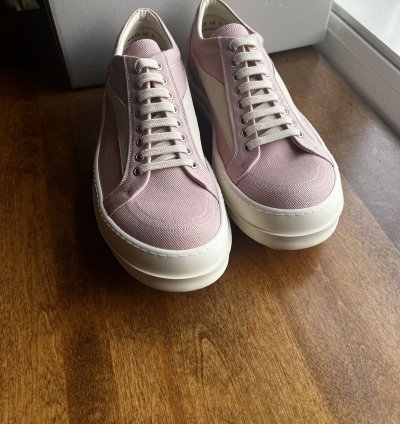 Rick Owens Drkshdw Pink Vintage Strobe Vans Sneakers