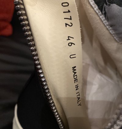 Rick Owens DRKSHDW Ramon High Doeskin Size 46