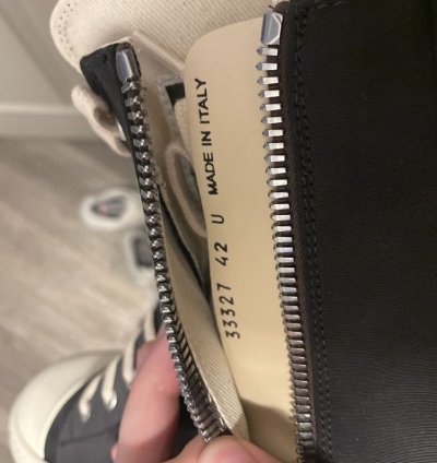 Rick Owens DRKSHDW Ramone Sneaker sz 42