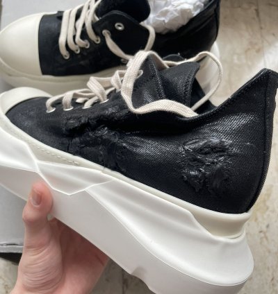 Rick Owens Drkshdw Ramones Abstract Low