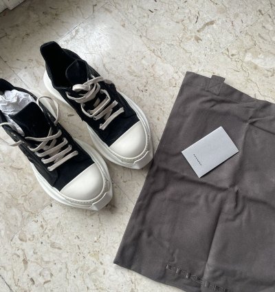 Rick Owens Drkshdw Ramones Abstract Low