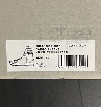 Rick Owens DRKSHDW Ramones Cargopocket