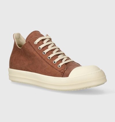 Rick Owens Drkshdw Ramones Denim Shoes Low Sneaks