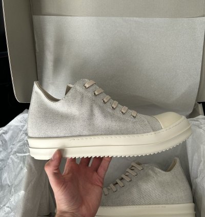 Rick Owens Drkshdw Ramones DU01C6802 MMD LOW SNEAKS