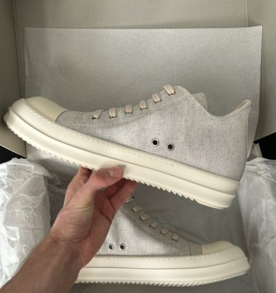Rick Owens Drkshdw Ramones DU01C6802 MMD LOW SNEAKS