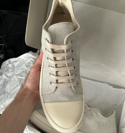 Rick Owens Drkshdw Ramones DU01C6802 MMD LOW SNEAKS
