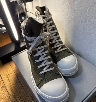 Rick Owens DRKSHDW Ramones Pale Green