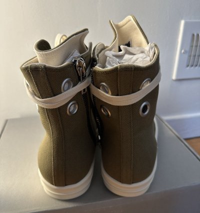 Rick Owens DRKSHDW Ramones Pale Green
