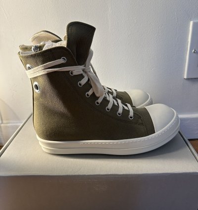 Rick Owens DRKSHDW Ramones Pale Green