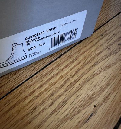 Rick Owens DRKSHDW Ramones Pale Green