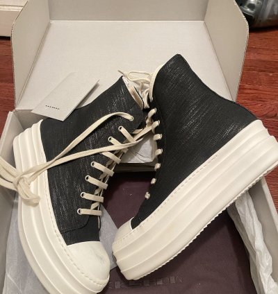 Rick Owens Drkshdw ramones platform size 41 5 Italy men 8 5