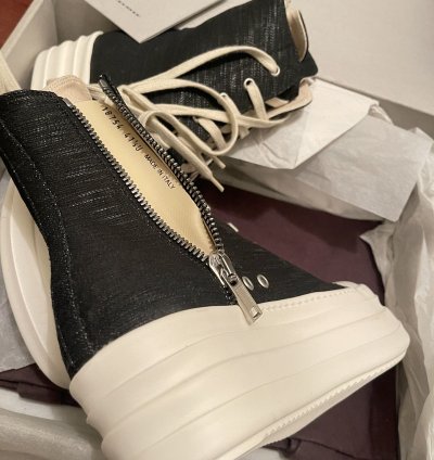 Rick Owens Drkshdw ramones platform size 41 5 Italy men 8 5