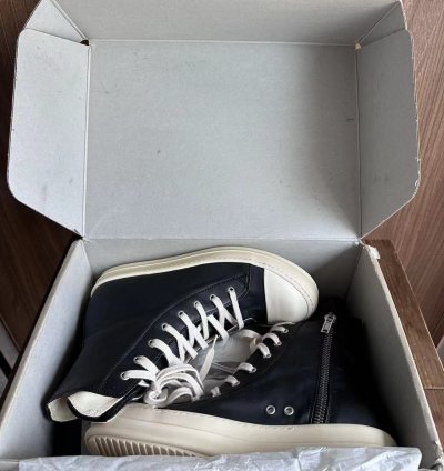 Rick Owens Drkshdw ramones sneaker size 42 5 Italy men 9