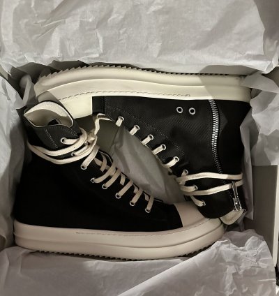 Rick Owens DRKSHDW Side-Zip Lace-Up