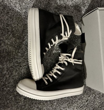 Rick Owens DRKSHDW Side-Zip Lace-Up