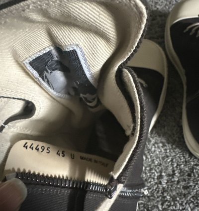 Rick Owens DRKSHDW Side-Zip Lace-Up