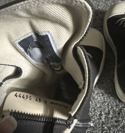 Rick Owens DRKSHDW Side-Zip Lace-Up