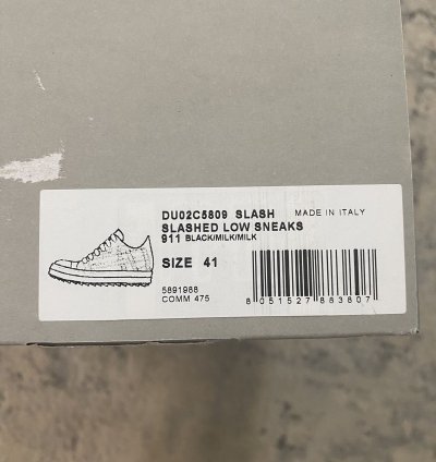 Rick Owens Drkshdw Slashed Ramones