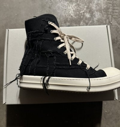 Rick Owens Drkshdw Slashed Ramones High