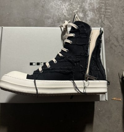 Rick Owens Drkshdw Slashed Ramones High