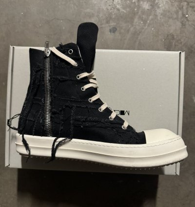 Rick Owens Drkshdw Slashed Ramones High