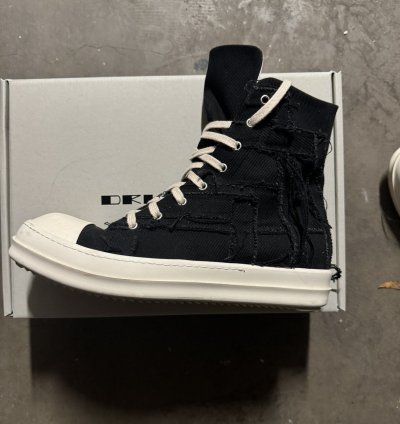 Rick Owens Drkshdw Slashed Ramones High