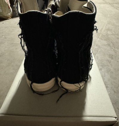 Rick Owens Drkshdw Slashed Ramones High